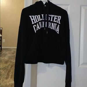 Crop top hoodie